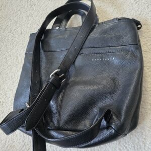 144. LEATHER SANCTUARY BACKPACK BAG *Flaw inside see 2nd pic